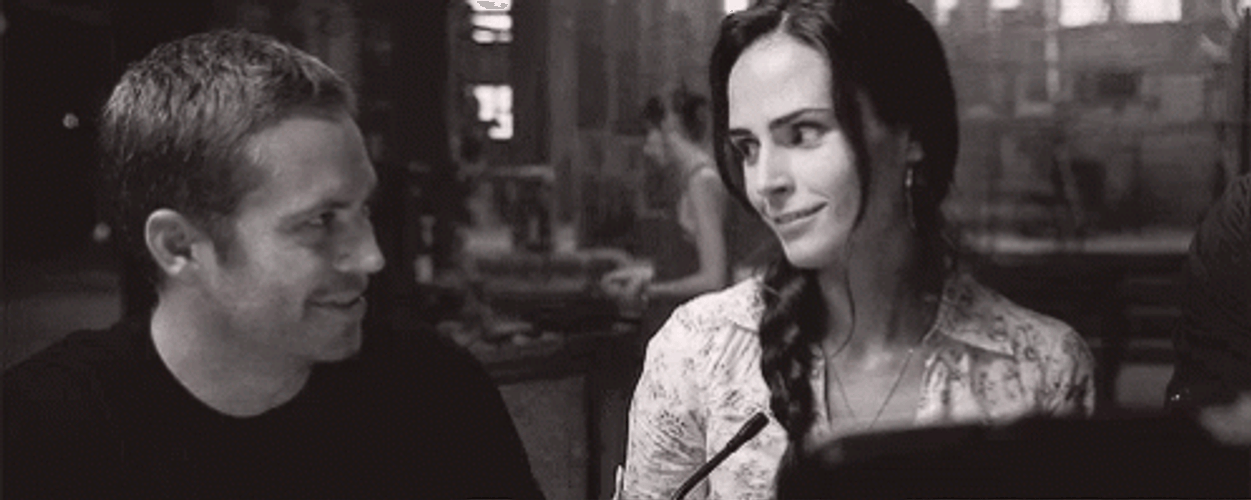 Jordana Brewster Paul Walker High Five GIF