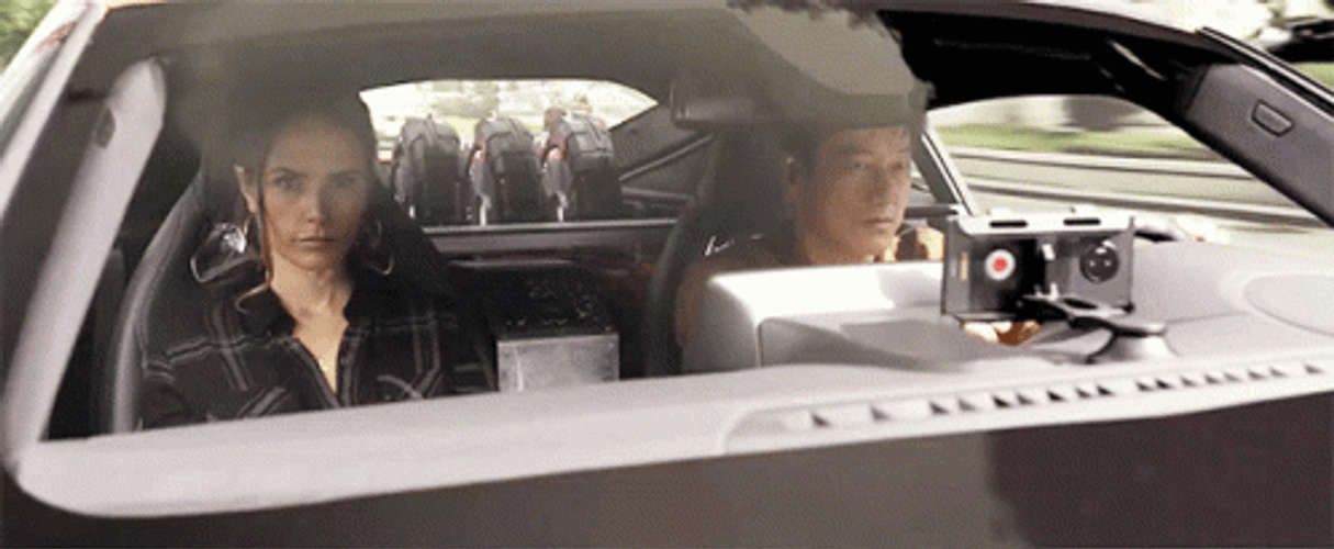 Jordana Brewster Sung Kang My Way GIF