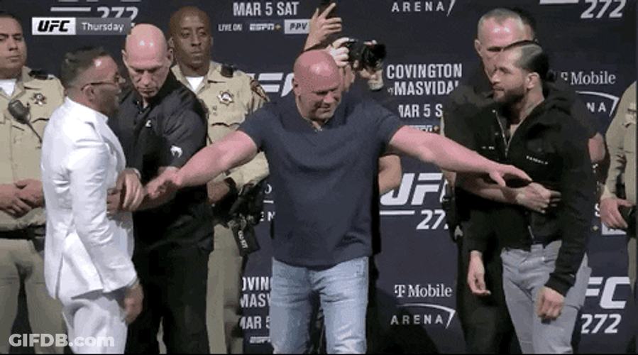 Jorge Masvidal Will Face Off Colby Covington GIF