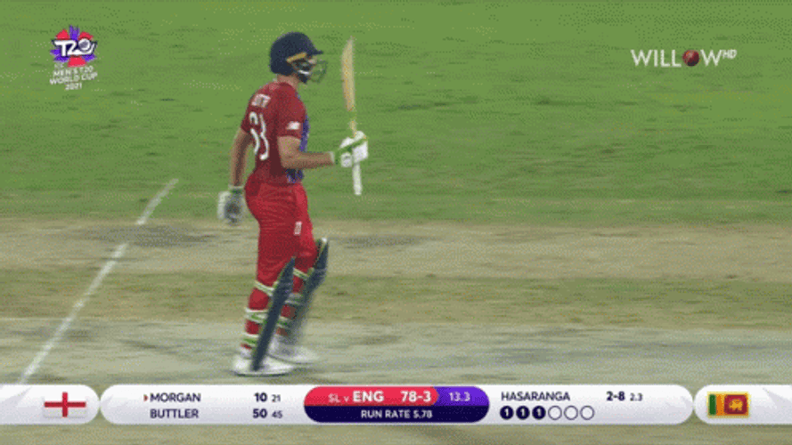 Jos Buttler Cricket Field Walk GIF