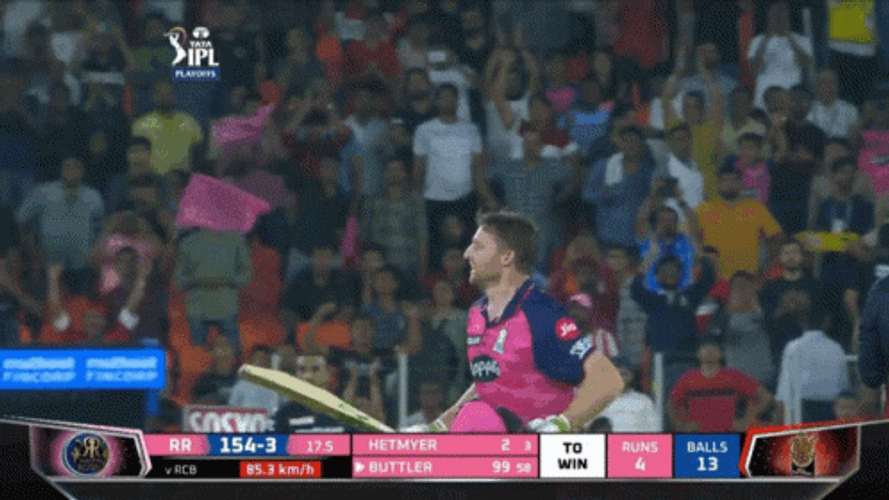 Jos Buttler Happy Jump GIF