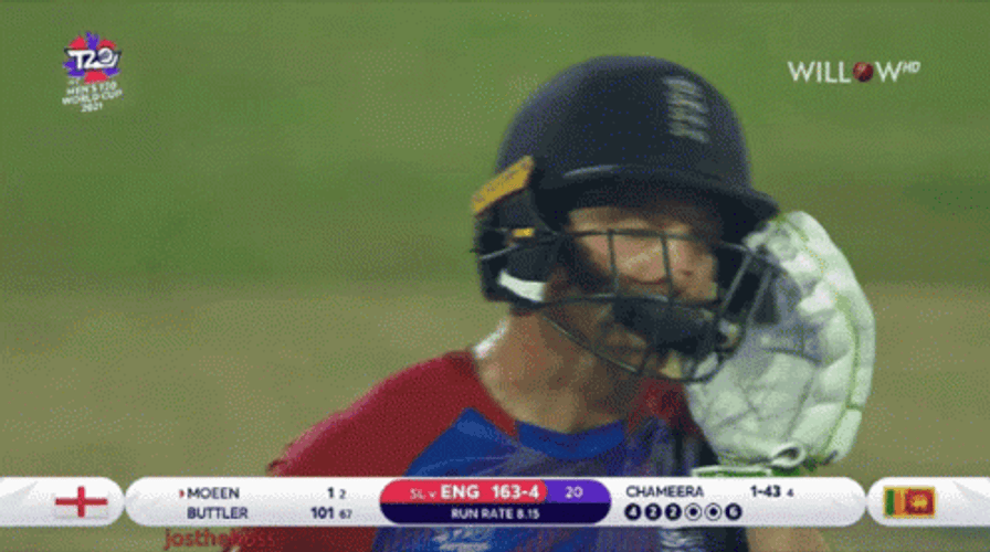Jos Buttler Hats Off GIF