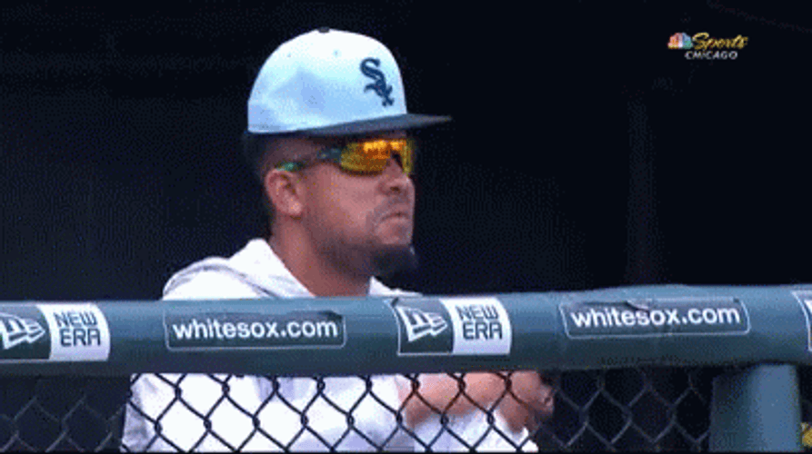 Jose Abreu White Sox Shovel GIF