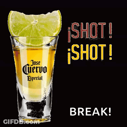 Jose Cuervo Especial Tequila With Lime GIF