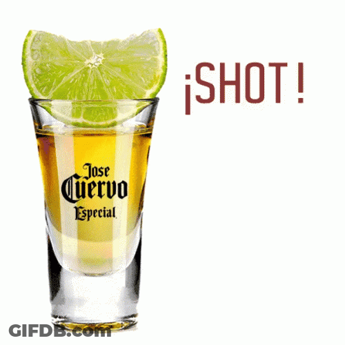 Jose Cuervo Tequila Shot GIF