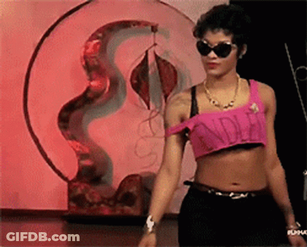 Joseline Hernandez Walking In Bar GIF