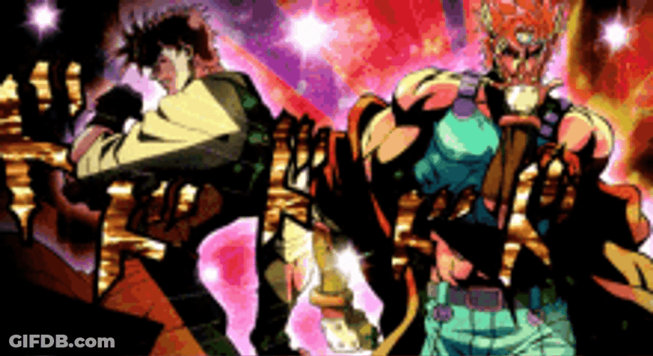 Joseph Joestar And The Gang GIF