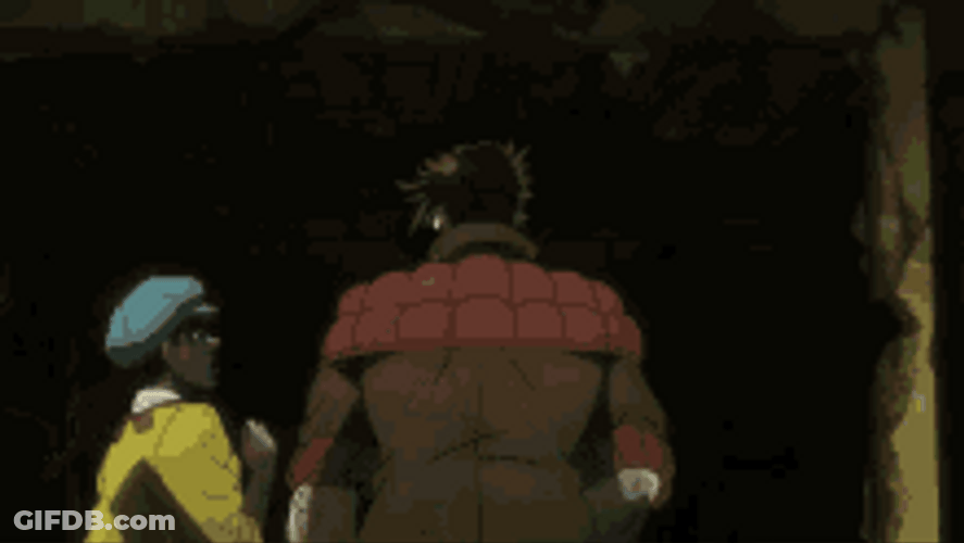 Joseph Joestar Funny Escape GIF