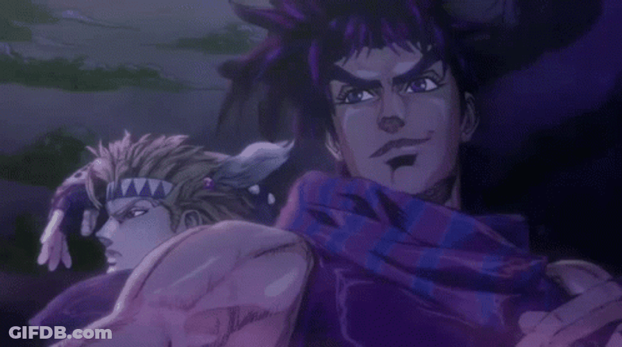 Joseph Joestar Handsome Smirk GIF