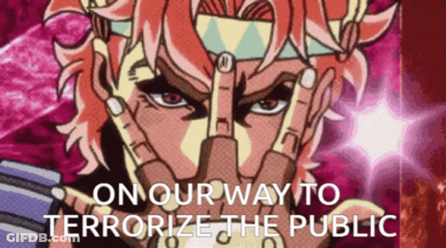 Joseph Joestar On The Way To Terrorize GIF