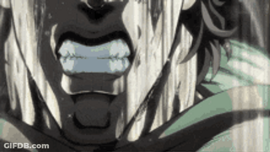 Joseph Joestar Scream GIF