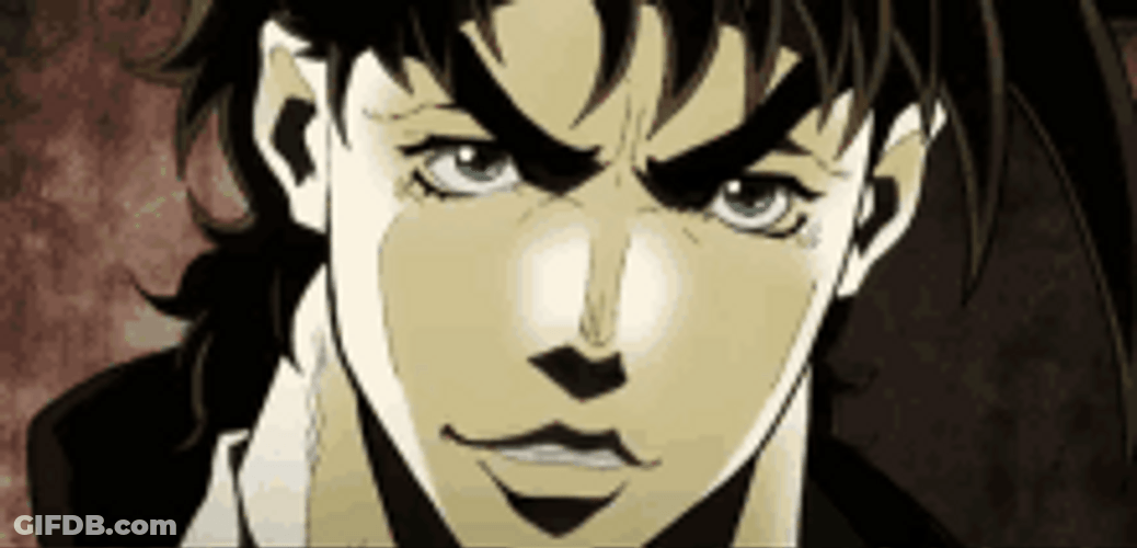 Joseph Joestar Talking To Someone GIF