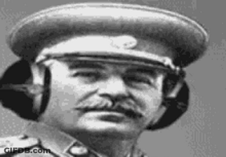 Joseph Stalin Shaking Head Music Jam GIF