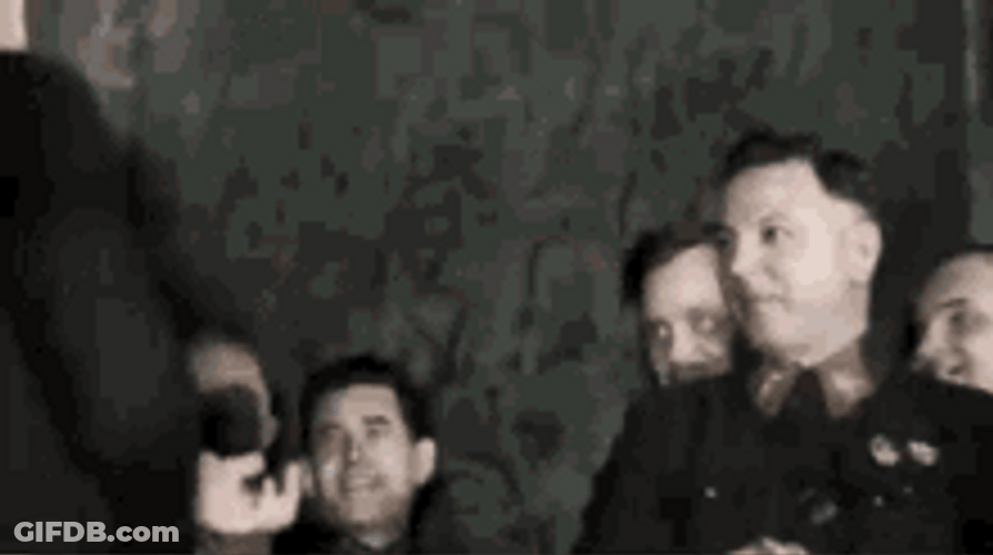 Joseph Stalin Soviet Council Members Clapping GIF