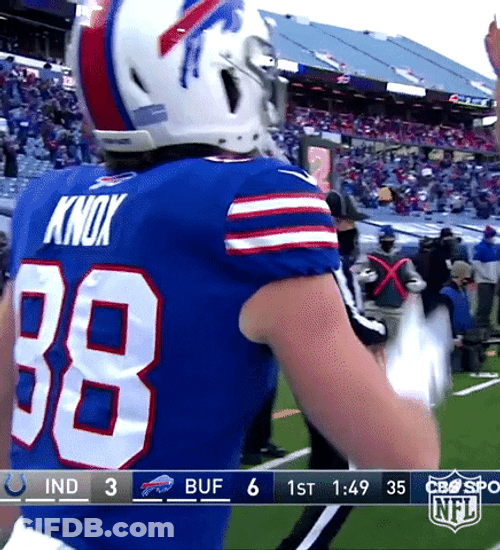 Josh Allen Aligning Fingers GIF