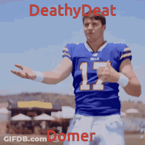 Josh Allen Dancing Macarena GIF
