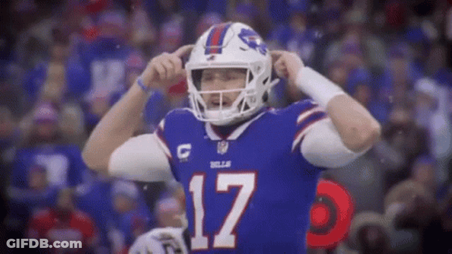 Josh Allen Screaming GIF