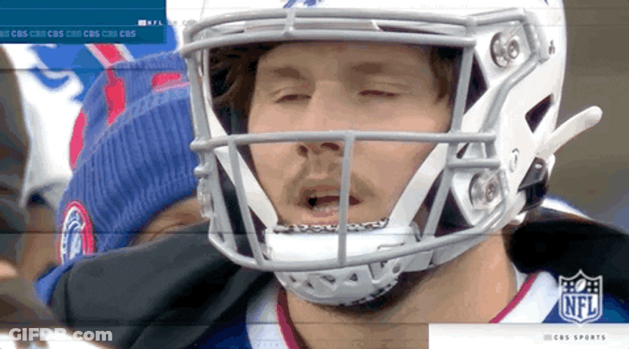 Josh Allen Shocked GIF