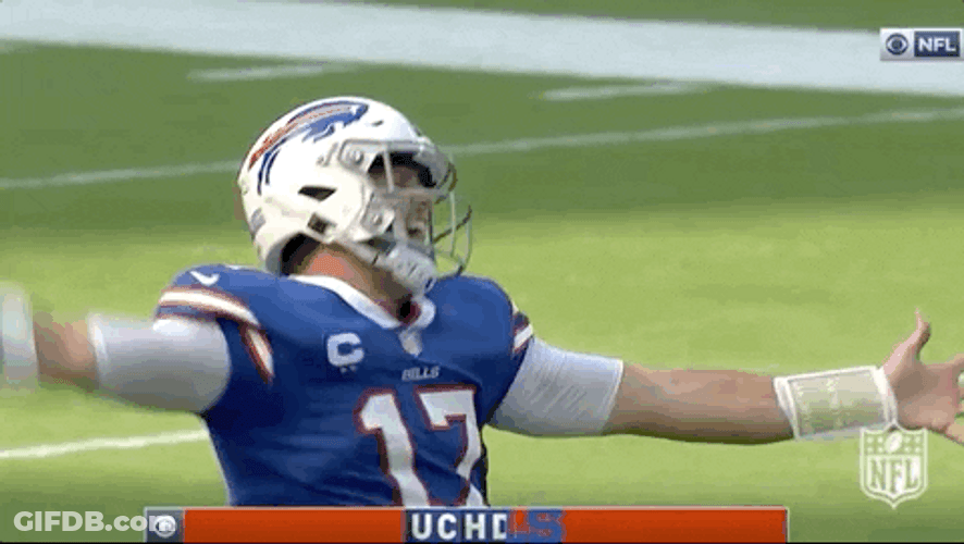 Josh Allen Spinning Arm GIF