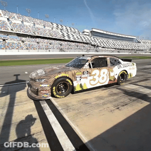 Josh Bilicki Nascar Race Car GIF