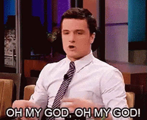 Josh Hutcherson Oh My God GIF