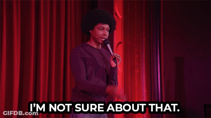 Josh Johnson Not Sure About That GIF