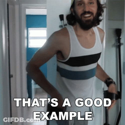 Josh Sundquist Thats A Good Example GIF