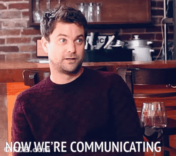 Joshua Jackson Eye Contact Communication GIF