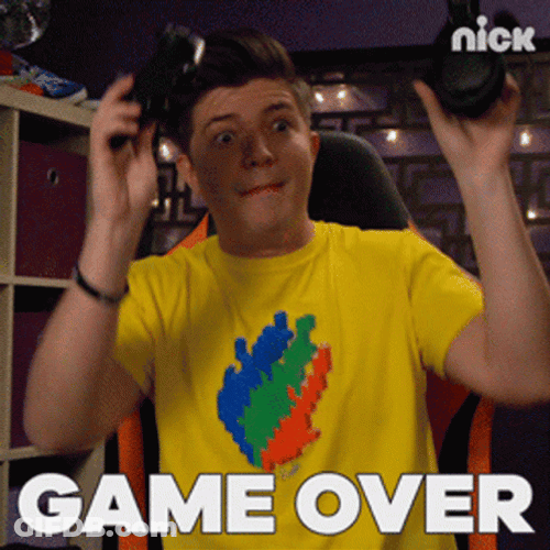 Joshua Sharon Game Over GIF