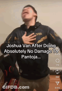 Joshua Van No Damage To Pantoja GIF