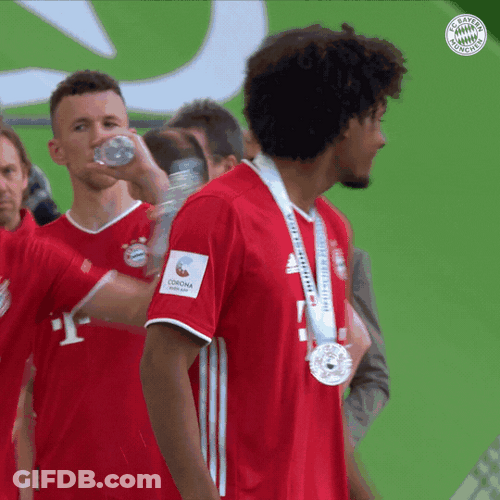 Joshua Zirkzee Got Medal Happy GIF