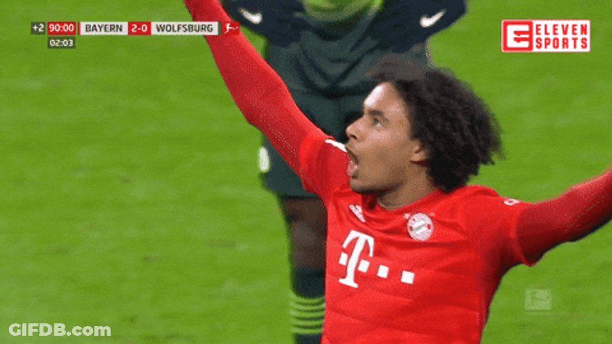 Joshua Zirkzee Shouting In Field GIF