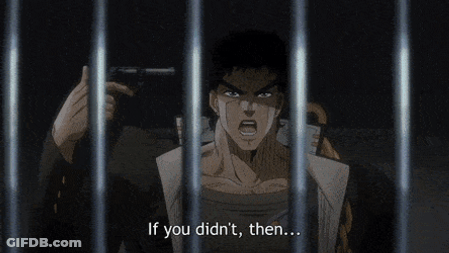 Jotaro Kujo Catch Bullet GIF