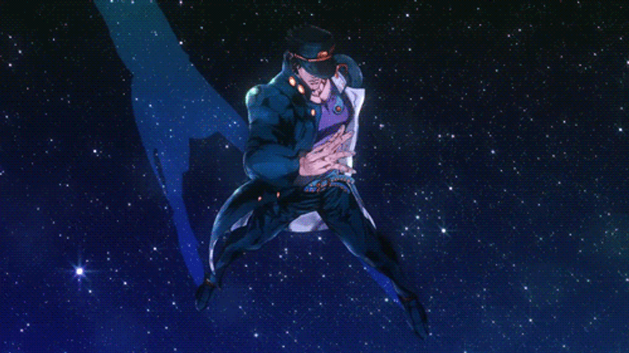 Jotaro Kujo Charming Close Up GIF