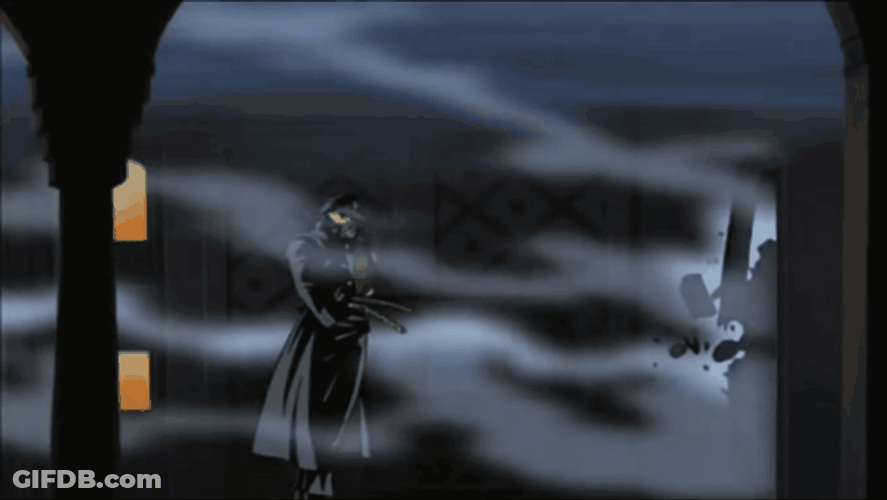 Jotaro Kujo Ghost Scene GIF