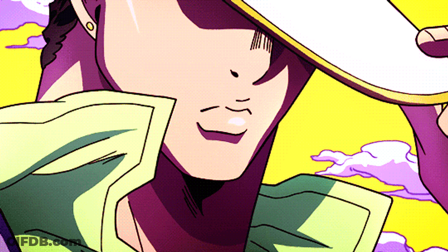 Jotaro Kujo Heart Hat GIF
