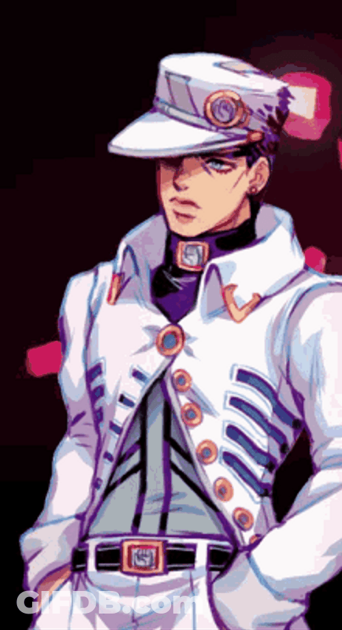 Jotaro Kujo Nod GIF