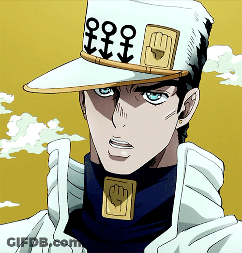 Jotaro Kujo Talking GIF