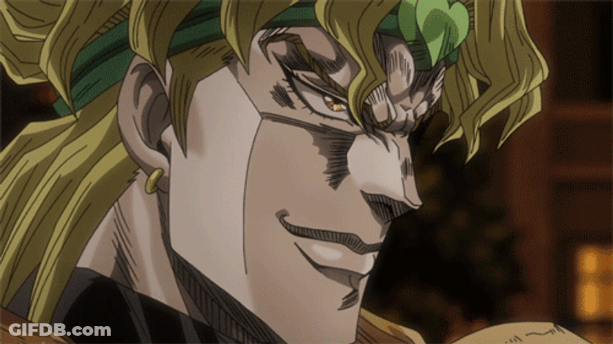Jotaro Kujo Versus Dio Brando GIF