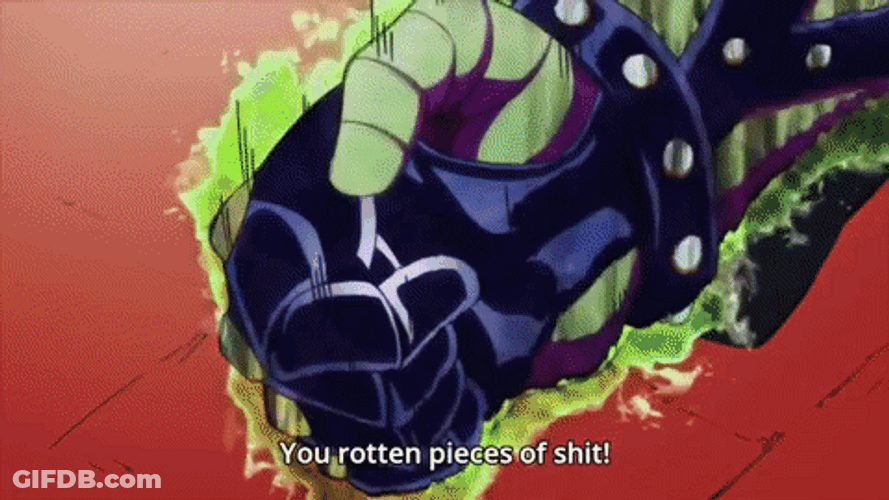 Jotaro Star Platinum The World GIF