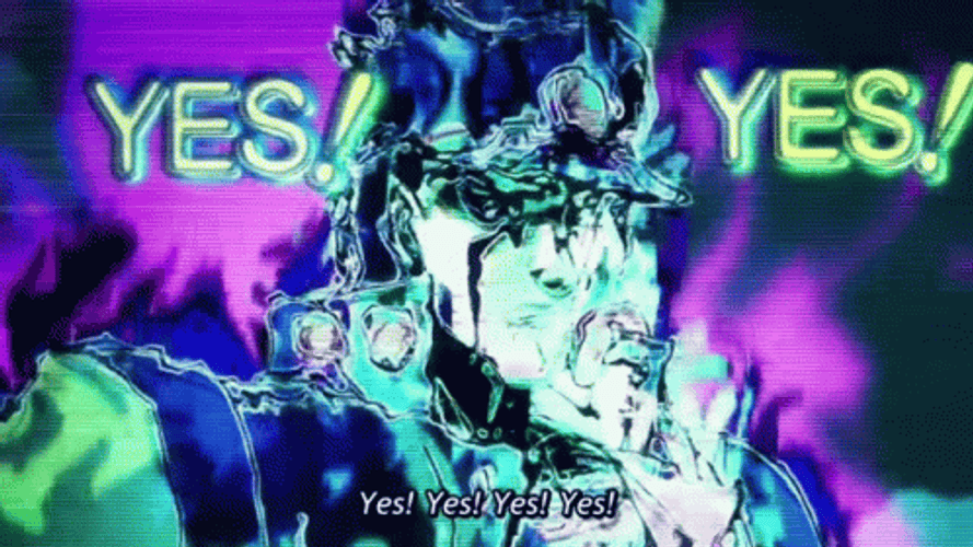 Jotaro Yes Meme GIF