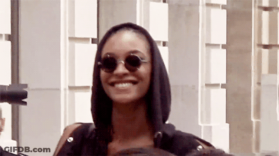 Jourdan Dunn Big Smile GIF