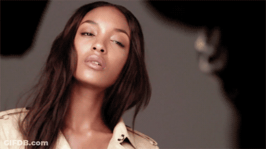 Jourdan Dunn Fierce Eyes GIF