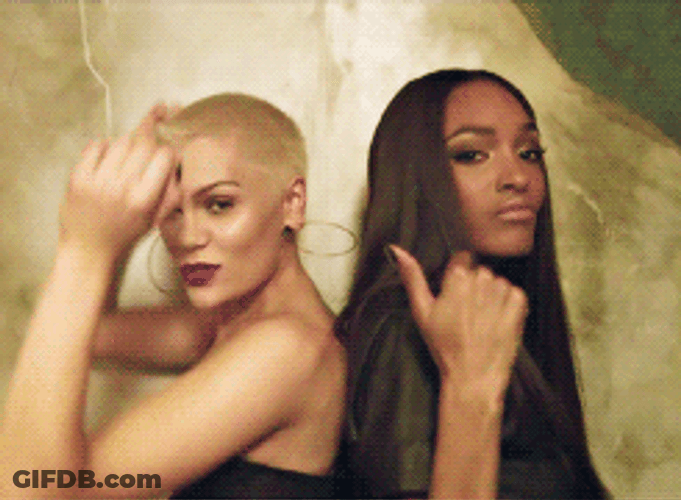 Jourdan Dunn Jessie J Dancing GIF