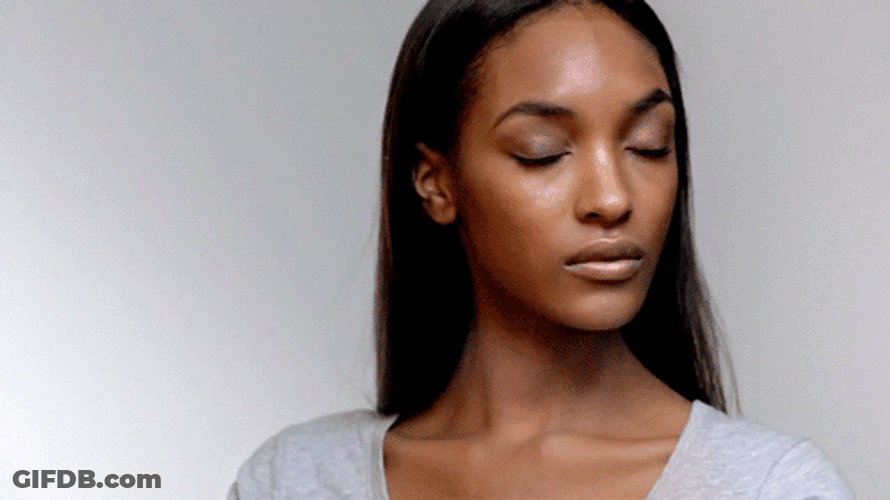 Jourdan Dunn Profile Turn GIF