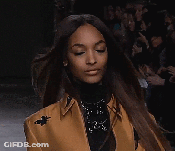 Jourdan Dunn Runway Walk GIF