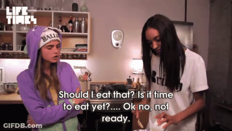 Jourdan Dunn Time To Eat GIF