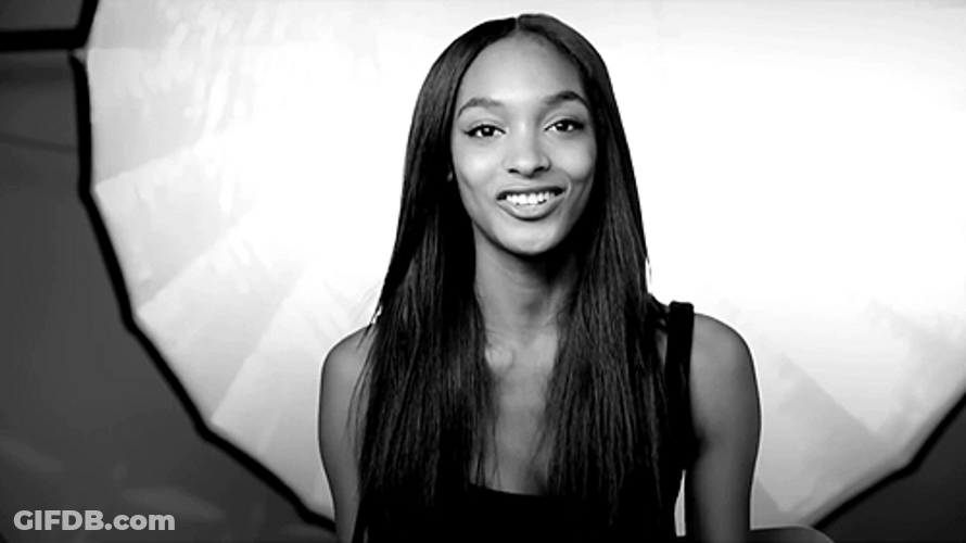 Jourdan Dunn Wink GIF