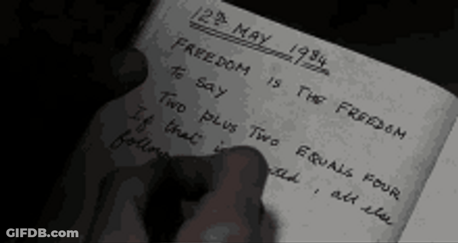 Journal In 1984 GIF