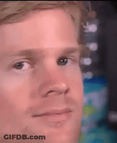 Journalist Drew Scanlon Blinking Eye Meme GIF